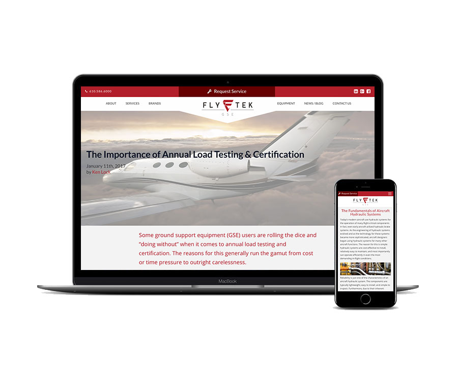 FlyTek GSE Website Design