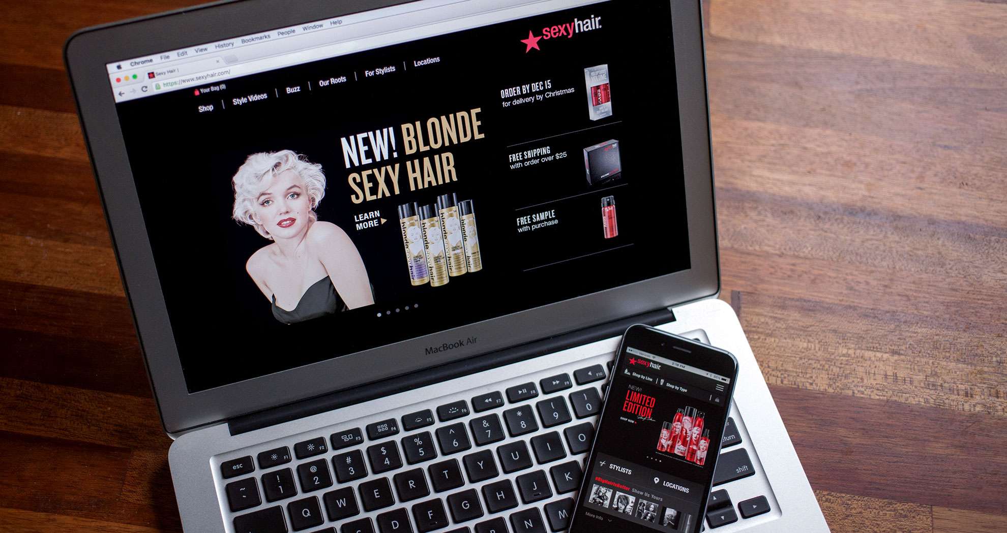 Sexy Hair Ecommerce